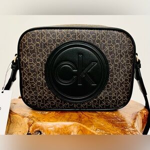 CK Monogram Crossbody Bag
